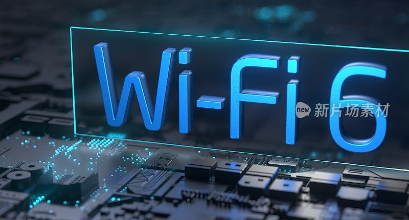 Wi-Fi - 6具有智能性能的下一代无线通信连接网络。